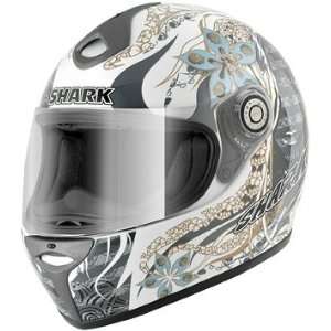  Shark RSF 3 Mint Full Face Motorcycle Helmet White/Gold 