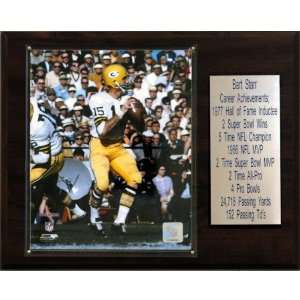  NFL Bart Starr Green Bay Packers Player Plaque