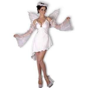  Just For Fun Angel Fancy Dress Costume (Size 10 12) Toys 