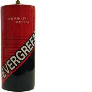    Evergreen Type R40 1.5 Volt Battery (EN6 Replacement) Electronics