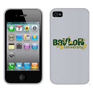  Baylor flowers on AT&T iPhone 4 Case by Coveroo  