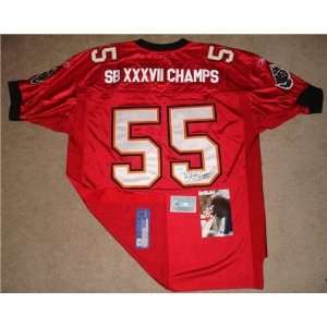 Derrick Brooks Autographed/Hand Signed Tampa Bay Buccaneers Authentic 