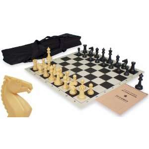    Guardian Tournament Chess Kit in Red & Ivory Red Toys & Games