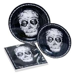  Skull Design Paper Party Goods Case Pack 48
