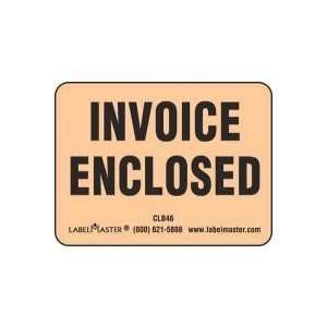  Invoice Enclosed Label, 5 x 3