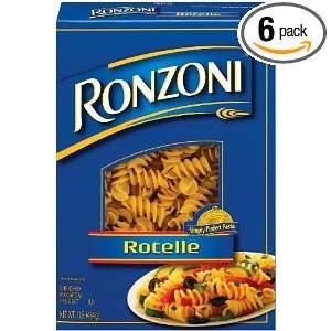 Ronzoni Rotelle, 16 Ounce (Pack of 6)  Grocery & Gourmet 