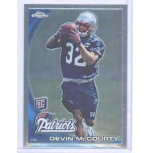 2010 Topps Chrome #C32 Devin McCourty RC   New England Patriots (RC 