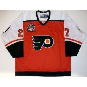  Ron Hextall Philadelphia Flyers 1997 Cup Jersey Orange 