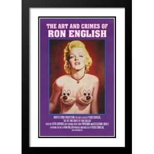 Ron English 32x45 Framed and Double Matted Movie Poster   Style A 