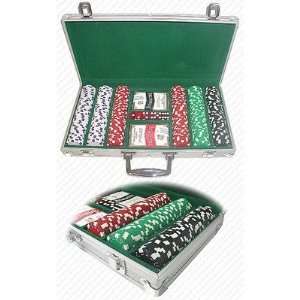  Trademark Global 10 1090 300S 300 Dice Striped Chips in 