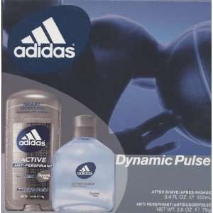 ADIDAS DYNAMIC PULSE AFTER SHAVE 3.4 fl. Oz. ANTI PERSPIRANT DEODERANT 