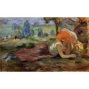 Hand Made Oil Reproduction   Berthe Morisot   24 x 14 inches 