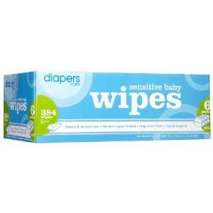  Diapers Sensitive Baby Wipes Refill 384ct. Baby