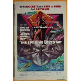  SPY WHO LOVED ME one sheet movie poster 77 Roger Moore as 