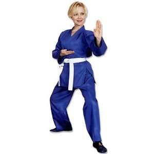  Blue Light Weigtht Karate Unfirom Size 000 to 7 Sports 