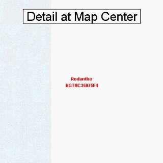  USGS Topographic Quadrangle Map   Rodanthe, North Carolina 
