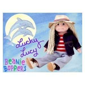  TY Beanie Bopper   LUCKY LUCY Toys & Games