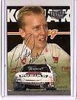 1996 FLEER ULTRA NASCAR Ricky Craven ON CARD AUTOGRAPH 
