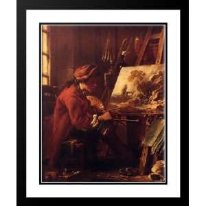  Boucher, Francois 20x23 Framed and Double Matted The 