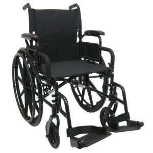  Karman Healthcare 802N DY Lightweight Wheelchair Black 