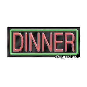  DINNER Neon Sign 