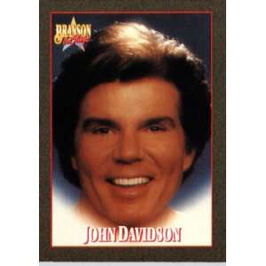  1992 Branson On Stage Trading Card # 96 John Davidson In a 