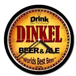  DINKEL beer and ale cerveza wall clock 