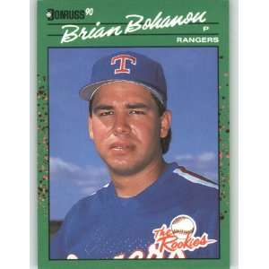 1990 Donruss Rookies #13 Brian Bohanon RC   Texas Rangers (RC   Rookie 