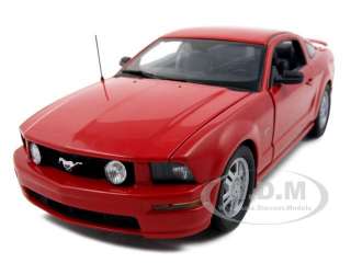 2005 FORD MUSTANG GT RED DIECAST 124 FRANKLIN MINT  