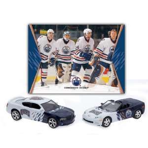   Road Charger & Covette 2 Pack with Team Action Card   Edmonton Oilers