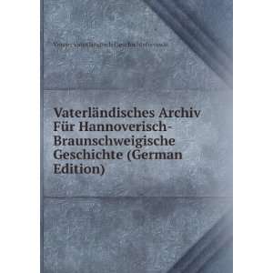   (German Edition) Verein VaterlÃ¤ndisch Geschichtsfreunde Books