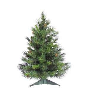  2 ft. PVC Christmas Tree   Green   Cheyenne Pine   78 Tips 