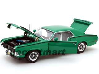 ERTL ELITE ED. 118 1970 MERCURY COUGAR ELIMINATOR GRN  