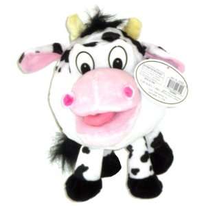  Musical Farm Animal COW Hand Puppet; Plays Music When 