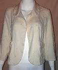 Pins and Needles womens off white cardigan sweater size Medium*FREE 