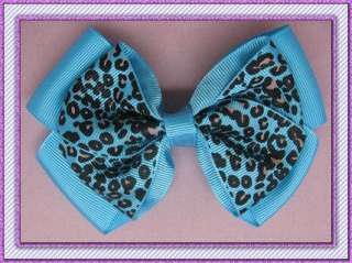   50 clips 4 inch Girl Costume Boutique Large Hair Bows Clip for gift