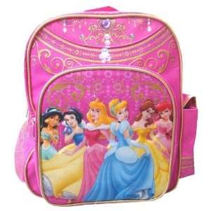 com Disney Princess Backpack   Kid size School Backpack ( 6 princess 