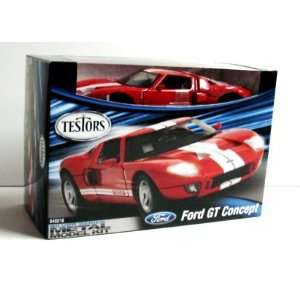  TESTORS   1/24 2004 Ford GT Car (Red) (Metal Kit) (Plastic 