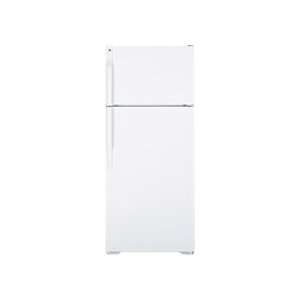  GE 181 Cu Ft Frost Free Top Freezer Refrigerator   White 