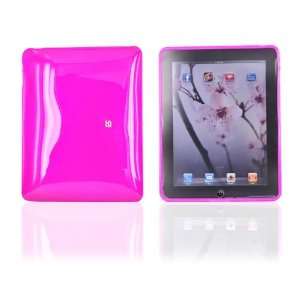  for Apple iPad Silicone Case CHECKERED PLAID HOT PINK 