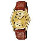 CASIO MTP1094Q 9B MENS BROWN LEATHER CASUAL DRESS WATCH