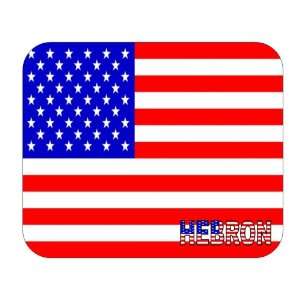  US Flag   Hebron, Connecticut (CT) Mouse Pad Everything 