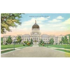   Postcard State Capitol Building Helena Montana 