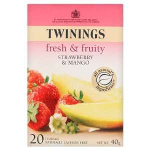 Twinings Strawberry & Mango Tea   20 Grocery & Gourmet Food