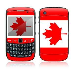 BlackBerry Curve 8500 8520 8530 Decal Vinyl Skin   Canadian Flag