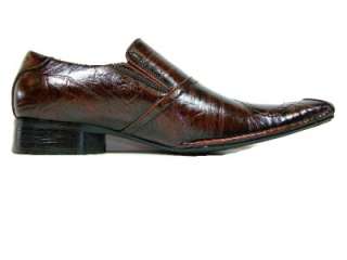 Mens Brown D ALDO Dagger Design Dress Casual Loafers Shoes Styled In 