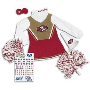  49ers Reebok Cheerleader Gift Set   Little Kids Sports 