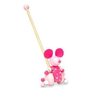  Pink Mouse Push Along Toys & Games