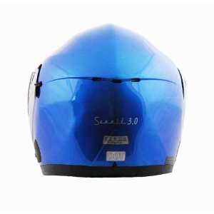 Vega Summit 3.0 Modular Full Face Helmet (Ultra Blue Metallic/Silver 