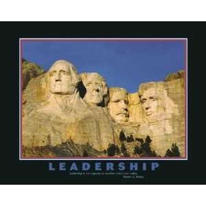  Leadership (Mtrushmore) Poster Print